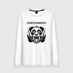 Мужской лонгслив хлопок Disturbed - rock panda