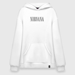 Худи SuperOversize хлопок Nirvana black album