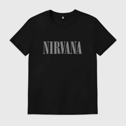 Мужская футболка хлопок Nirvana black album