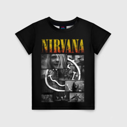 Детская футболка 3D Nirvana forever