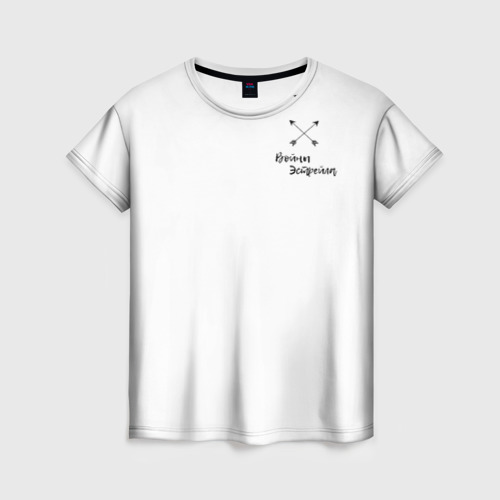 Женская футболка 3D с принтом Войны Эстрейла, вид спереди #2