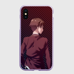 Чехол для iPhone XS Max матовый Киётака Аянокоджи из Класса превосходства