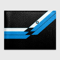 Обложка для студенческого билета BMW sport geometry blu