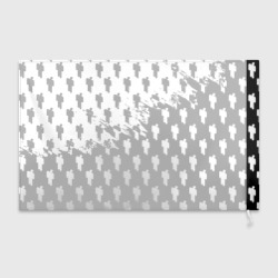 Флаг 3D Billie Eilish pattern black - фото 2