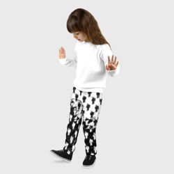 Детские брюки 3D Billie Eilish pattern black - фото 2