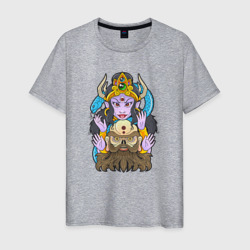 Индийская богиня Кали – Мужская футболка хлопок с принтом купить со скидкой в -20%