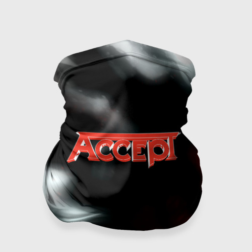 Бандана-труба 3D Accept rock steel, цвет 3D печать