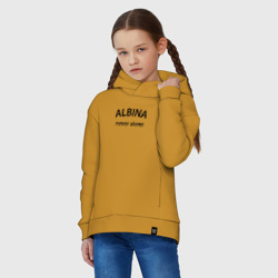 Детское худи Oversize хлопок Albina never alone - motto - фото 2