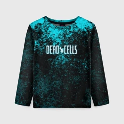 Детский лонгслив 3D Dead Cells брызги красок