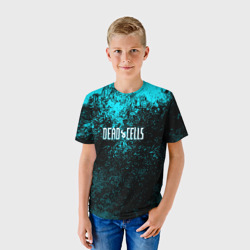 Детская футболка 3D Dead Cells брызги красок - фото 2