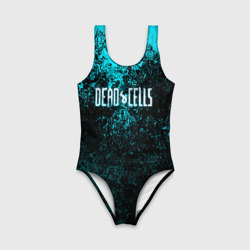 Детский купальник 3D Dead Cells брызги красок - фото 2