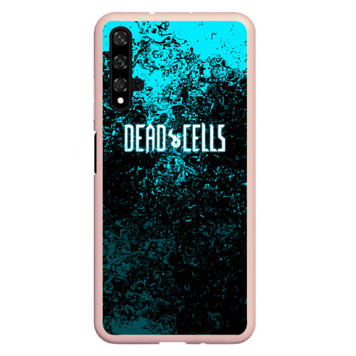 Чехол для Honor 20 Dead Cells брызги красок, цвет светло-розовый