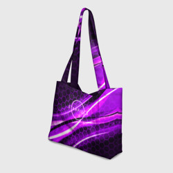Пляжная сумка 3D Starfield game logo neon - фото 2