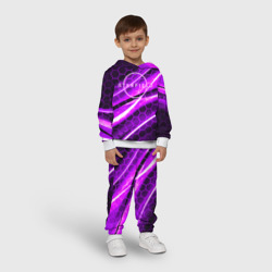 Детский костюм с толстовкой 3D Starfield game logo neon - фото 2