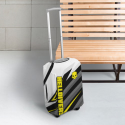Чехол для чемодана 3D Helldivers 2 - yellow uniform - фото 2