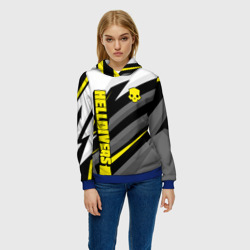 Женская толстовка 3D Helldivers 2 - yellow uniform - фото 2