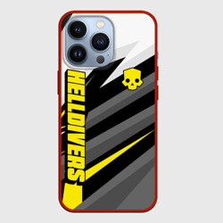 Чехол для iPhone 13 Pro Helldivers 2 - yellow uniform