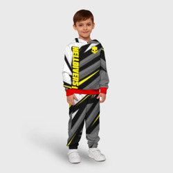 Детский костюм с толстовкой 3D Helldivers 2 - yellow uniform - фото 2