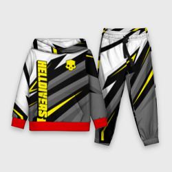 Детский костюм с толстовкой 3D Helldivers 2 - yellow uniform