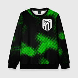 Детский свитшот 3D Atletico Madrid sport halftone