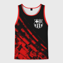 Мужская майка 3D Barcelona sport grunge