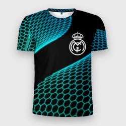 Мужская футболка 3D Slim Real Madrid football net