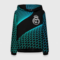 Женская толстовка 3D Real Madrid football net