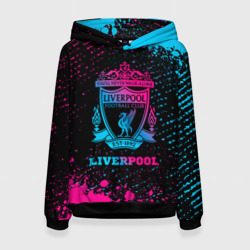 Женская толстовка 3D Liverpool - neon gradient