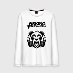 Мужской лонгслив хлопок Asking Alexandria - rock panda