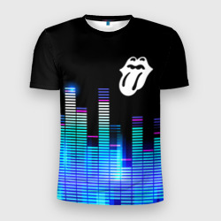 Мужская футболка 3D Slim Rolling Stones эквалайзер
