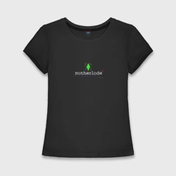 Женская футболка хлопок Slim The Sims - motherlode