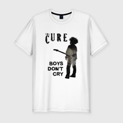 Мужская футболка хлопок Slim The Cure - boys don't cry