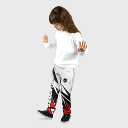 Детские брюки 3D Helldivers 2 - white and red - фото 2