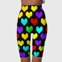 Велосипедки 3D Undertale heart pattern - фото 2