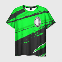 AC Milan sport green – Мужская футболка 3D с принтом купить со скидкой в -26%