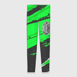 Леггинсы 3D AC Milan sport green