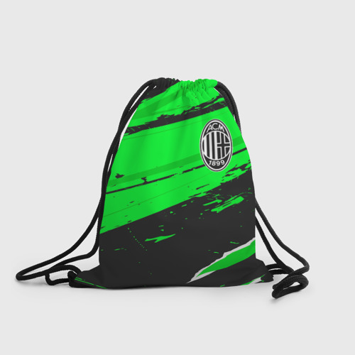 Рюкзак-мешок 3D AC Milan sport green