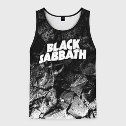 Мужская майка 3D Black Sabbath black graphite