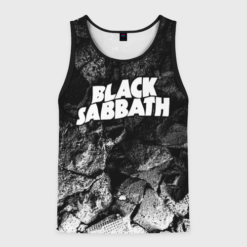 Мужская майка 3D Black Sabbath black graphite, цвет 3D печать