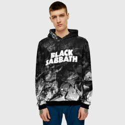 Мужская толстовка 3D Black Sabbath black graphite - фото 2