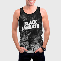 Мужская майка 3D Black Sabbath black graphite - фото 2