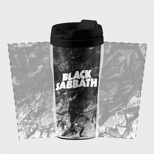 Термокружка-непроливайка Black Sabbath black graphite - фото 2