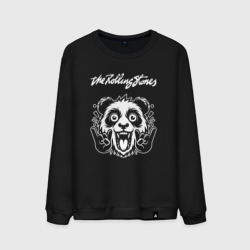 Мужской свитшот хлопок Rolling Stones rock panda