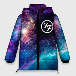 Женская зимняя куртка Oversize Foo Fighters space rock