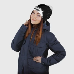 Шапка 3D c помпоном Skillet rock music band - фото 2