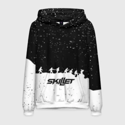 Мужская толстовка 3D Skillet rock music band