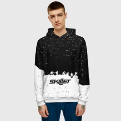 Мужская толстовка 3D Skillet rock music band - фото 2