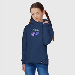 Детское худи Oversize хлопок NFS Most Wanted neon bmw - фото 2