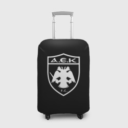 Чехол для чемодана 3D AEK fc белое лого