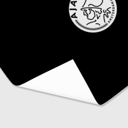 Бумага для упаковки 3D Ajax fc белое лого  - фото 2
